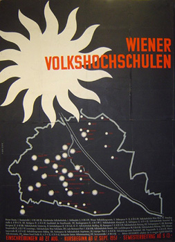 Wiener Volkshochschulen_Plakat 1951